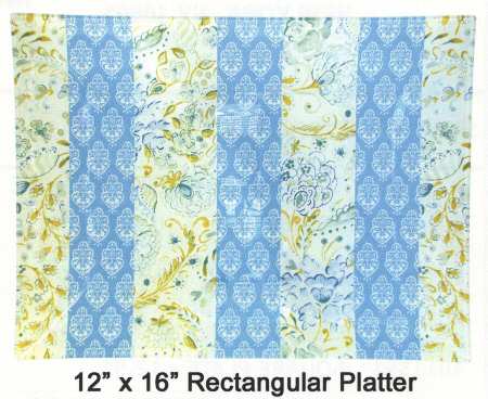 Hampton House 16" Glassware Rectangular Platter