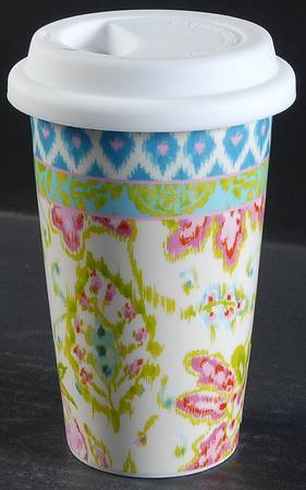 Marakesh Travel Tumbler & Silicone/Plastic Lid by Dena Home