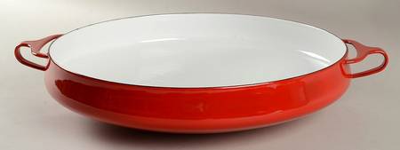 Kobenstyle Chili Red (Newer) 13" Metal Buffet Server
