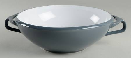 Kobenstyle Slate Grey 11" Round Serving Bowl