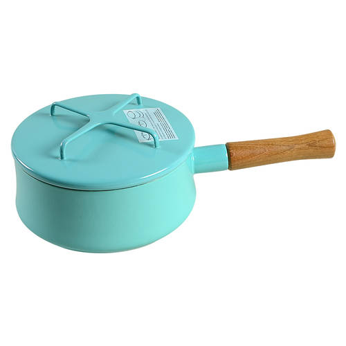 Kobenstyle Teal 2 Quart Metal Covered Saucepan