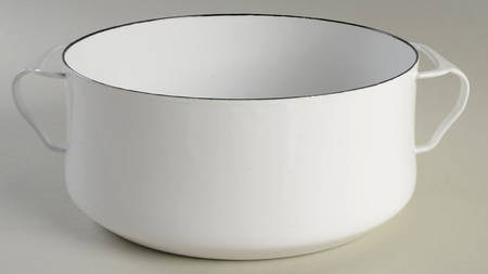 Kobenstyle White (Newer, 2012) 4 Quart Metal Casserole No Lid