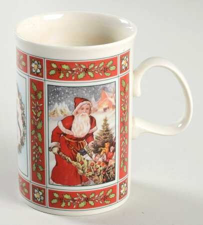 White Christmas (Victorian Prints) Mug