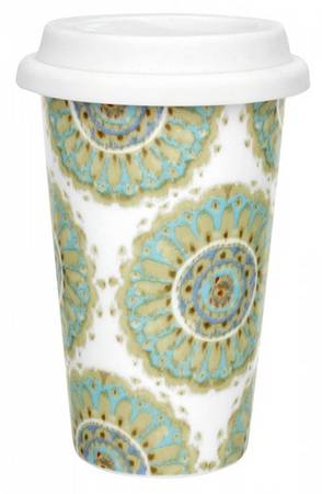 Jaida Blue Travel Tumbler & Silicone/Plastic Lid