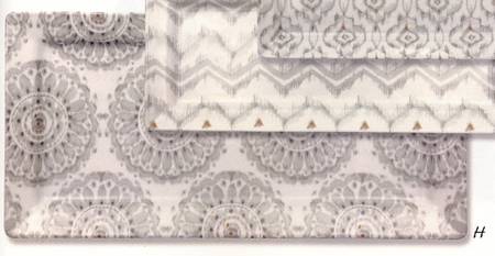 Jaida Bone 14" Sandwich Tray