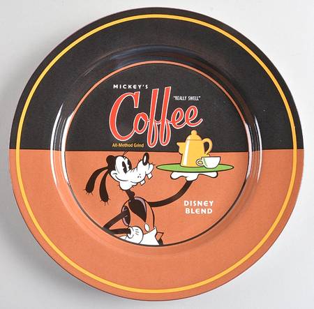 Mickey's Really Swell Coffee Luncheon Plate