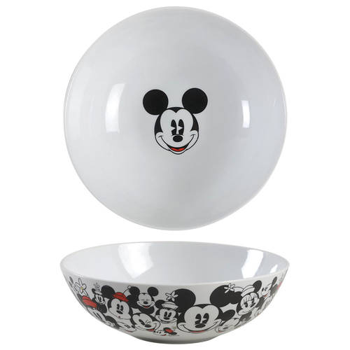 All Over Mickey & Minnie 9" Round Serving Bowl