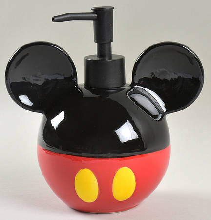 All Over Mickey & Minnie Lotion/Soap Dispenser