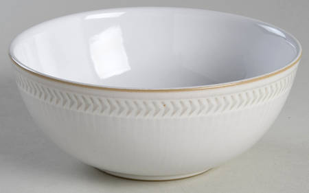 Natural Canvas Coupe Cereal Bowl