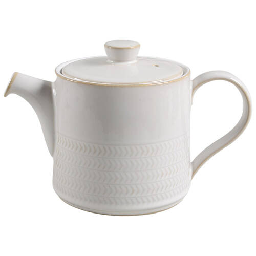 Natural Canvas Teapot & Lid