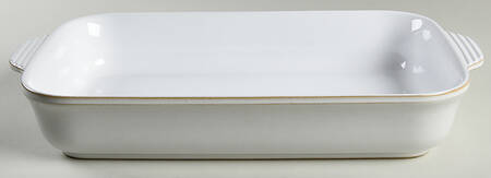 Natural Canvas 13"  Rectangular Baker