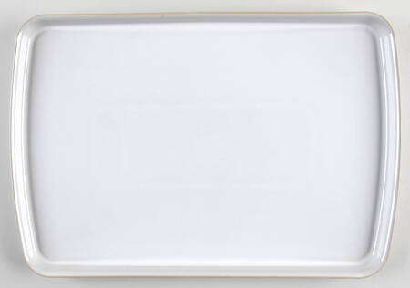 Natural Canvas 15" Rectangular Serving Platter