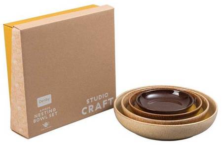 Studio Craft (4 Piece) Nesting Bowl Set (5", 6", 8", 9")
