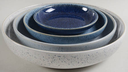 Studio Blue (4 Piece) Nesting Bowl Set (5", 6", 8", 9")