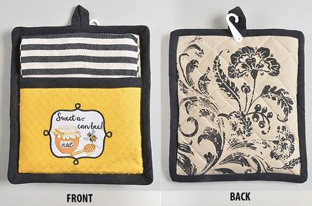 Table Linens & Accessories Cloth Dish Towel & Potholder Set
