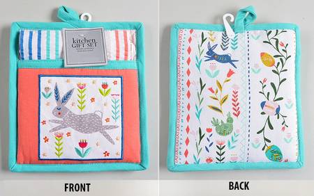 Table Linens & Accessories Cloth Dish Towel & Potholder Set