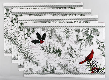 Table Linens & Accessories Cloth Placemat - Set of 4