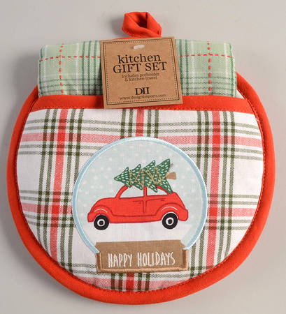 Table Linens & Accessories Cloth Dish Towel & Potholder Set