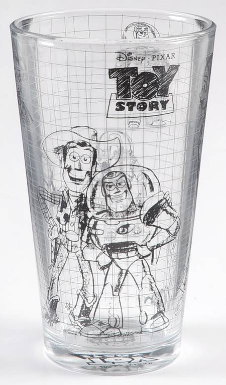 Toy Story Sketchbook 16 Oz Glassware Tumbler
