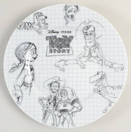 Toy Story Sketchbook Salad Plate