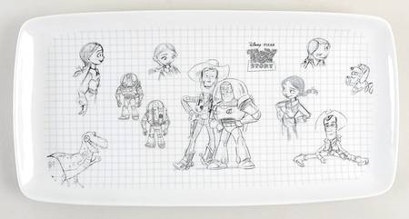Toy Story Sketchbook 13" Rectangular Serving Platter