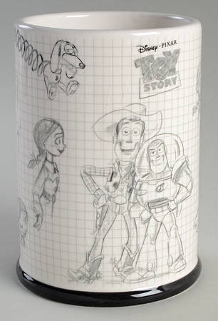 Toy Story Sketchbook Cookie Jar No Lid