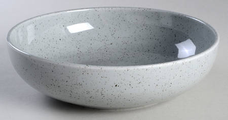 Raina Light Grey 8" Individual Pasta Bowl