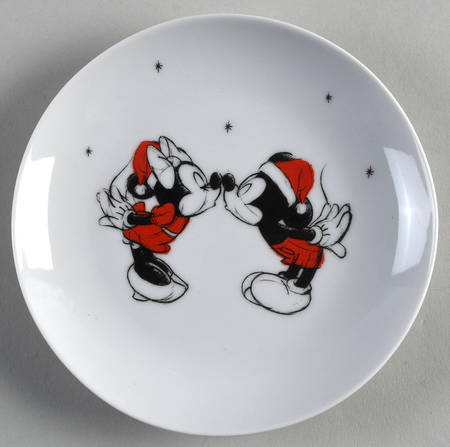 Christmas Sketchbook Appetizer Plate