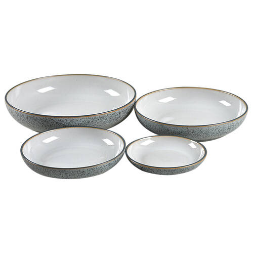 Studio Grey (4 Piece) Nesting Bowl Set (5", 6", 8", 9")