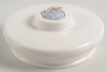 Pooh Christmas Lid for Cookie Jar