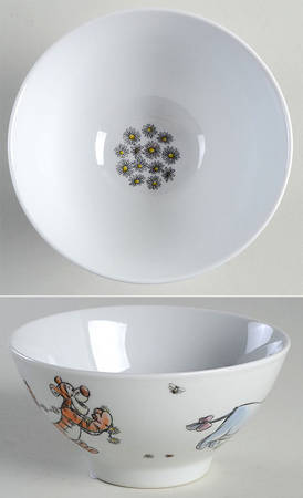 Winnie the Pooh Daisy Chain Soup/Cereal Bowl