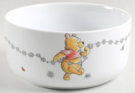 Winnie the Pooh Daisy Chain Medium Serve & Store Bowl, No Lid