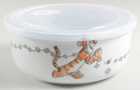 Winnie the Pooh Daisy Chain Large Serve & Store Bowl & Lid