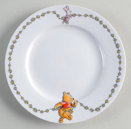 Winnie the Pooh Daisy Chain Salad Plate