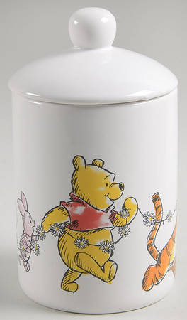 Winnie the Pooh Daisy Chain Small Storage Jar & Lid