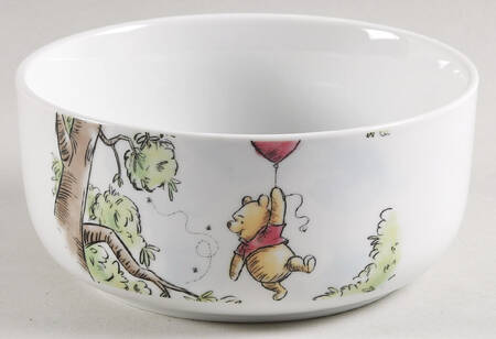 Winnie the Pooh 95 Years Exploring a Classic 16 Oz Round Plastic Microwave Bowl No Vent Lid