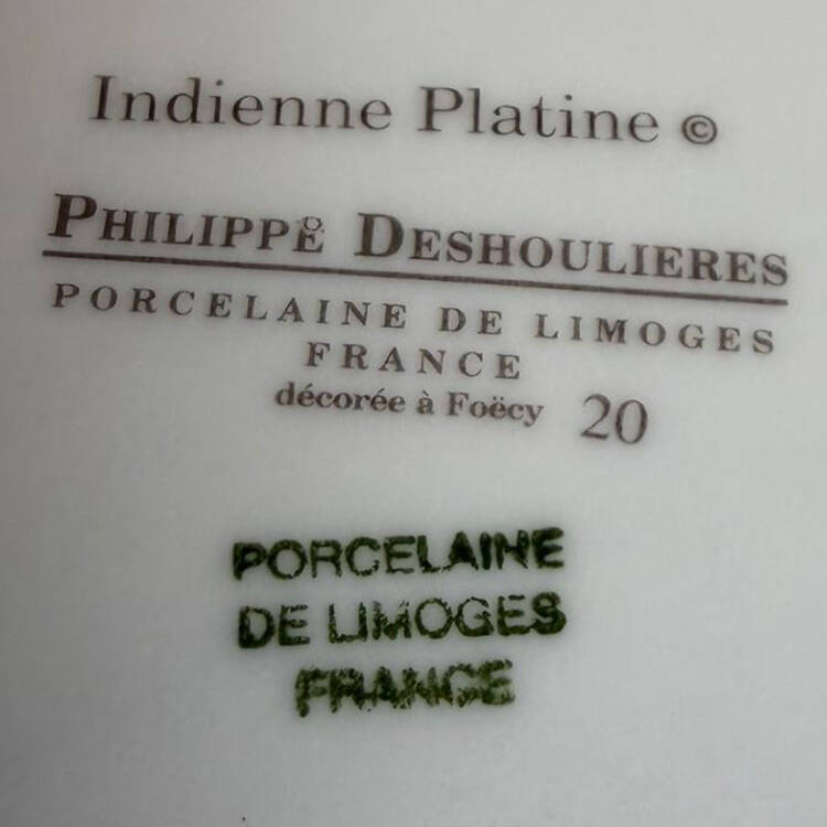 Indienne Platine by Philippe Deshoulieres
