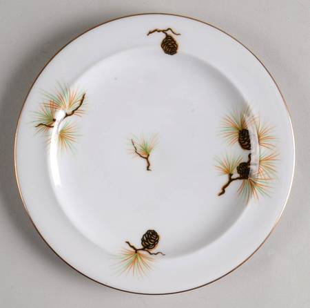 Canadian Pine Bread & Butter Plate