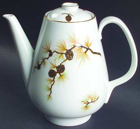 Canadian Pine Coffee Pot & Lid
