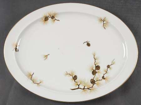 Canadian Pine 14" Oval Serving Platter