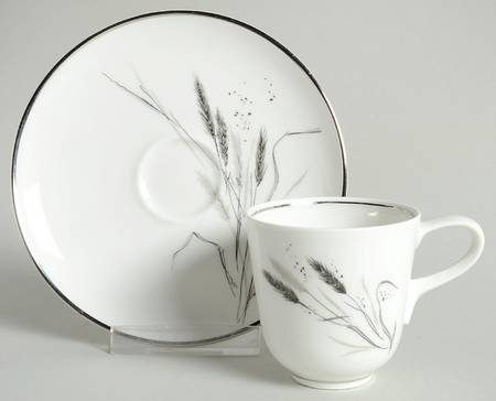 Kora Flat Demitasse Cup & Saucer Set