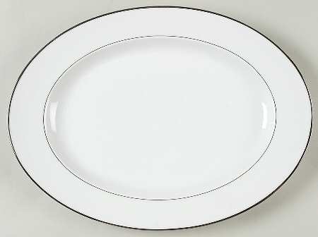 Lohengrin 13" Oval Serving Platter by Easterling