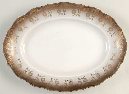 1578 14" Oval Serving Platter
