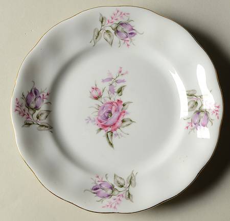 Flower Spray (Poland) Bread & Butter Plate
