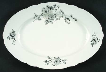Rosalie 13" Oval Serving Platter