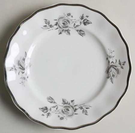Twilight Rose Salad Plate by Embassy (Poland)