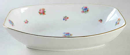 2870 (Smooth) 9" Oval Vegetable Bowl
