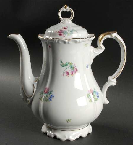 Florabell Coffee Pot & Lid by Edelstein