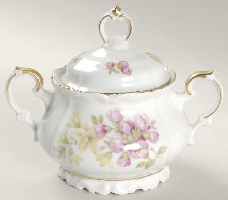 Florida Sugar Bowl & Lid