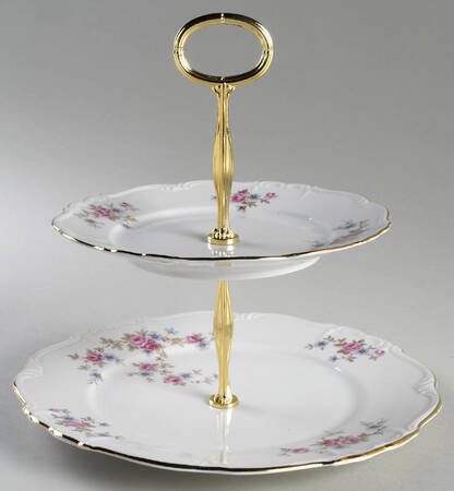 Gacfield 6 5/8"-10"  2 Tiered Serving Tray (Dp, Sp) HC